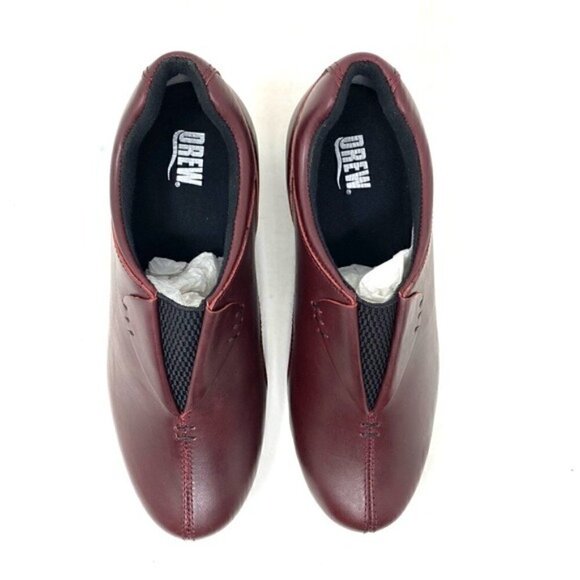 DREW Naples Comfort Shoes in vino WIDE - Picture 5 of 9